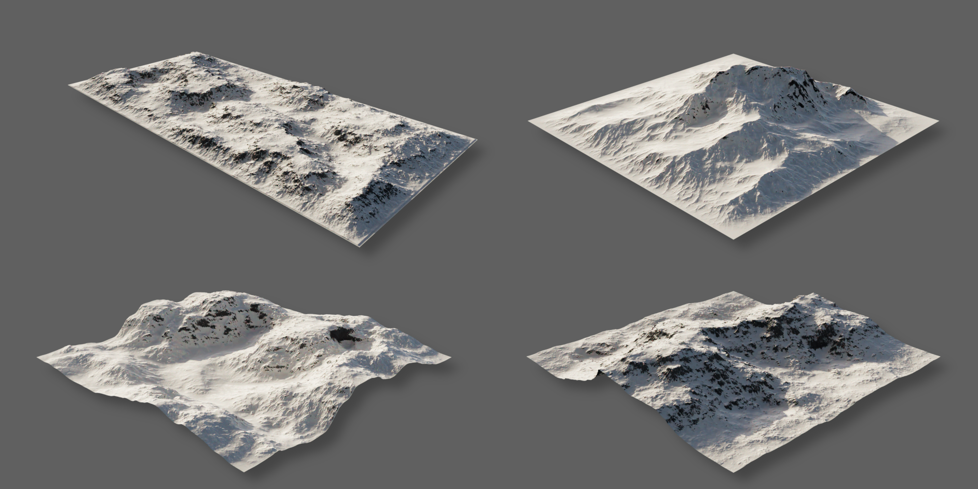 Mountain/Terrain Asset Library preview image 1
